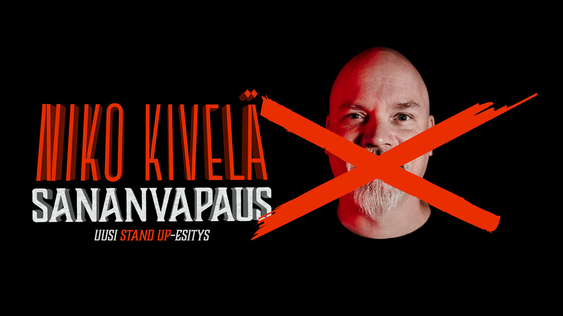 Niko Kivelä - Sananvapaus pe 27.11.2026 klo 19.00