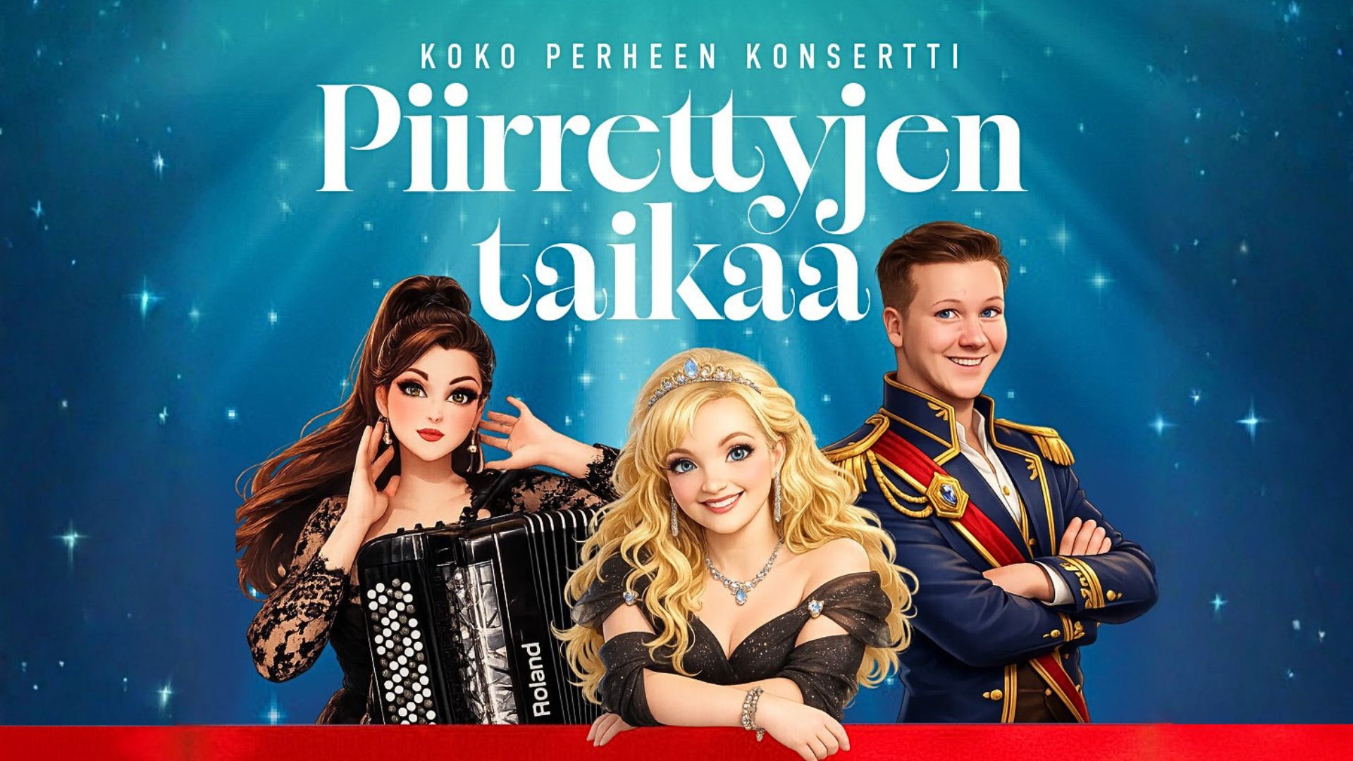 Piirrettyjen taikaa la 14.11.2026 klo 15.00