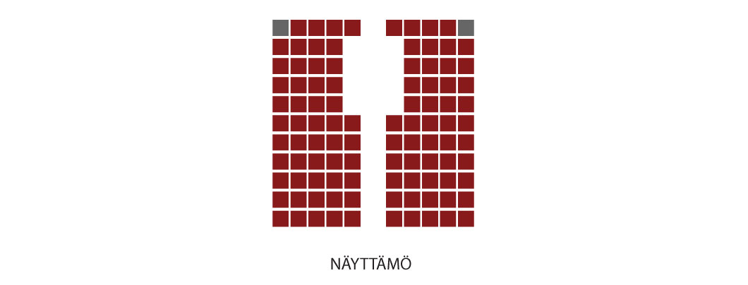 Rikalanmäen kesäteatteri katsomokartta